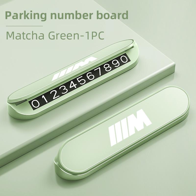 

2025 Hot Car Temporary Parking Telephone Sign Phone Number Plate For BMW Performance X1 X3 X5 E39 E46 E90 F20 E60 F30 M3 M5 G01