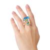 POKEMON Pokemon Center Official Water Terastal Vaporeon Ring