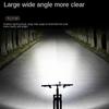 Bicycle Headlight Usb Rechargeable Cycling Safety Front Lamp Waterproof High Brightness Bike Flashlight For Night Riding Lamp