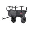 Dump Trailer 500 lbs 10 Cu. Ft Tow Behind Plastic Garden ATV Trailer Cart