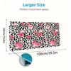 Leopard Art Color Mouse Pad Large Gaming Table Cushion Non-slip Laptop Tablet Big Mousepad XXL Mat Mini PC Playmat With Lock edge