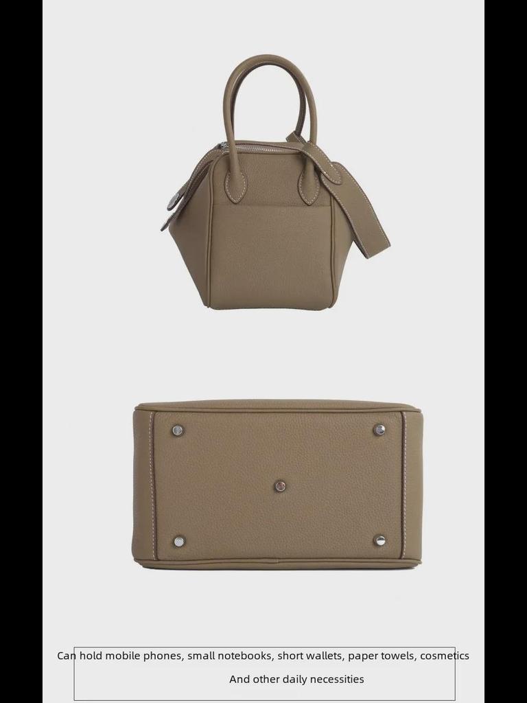 2025 Vielseitige Sommer-Arzttasche aus Lindy-Rindsleder: Damen-Schulterhandtasche aus echtem Leder