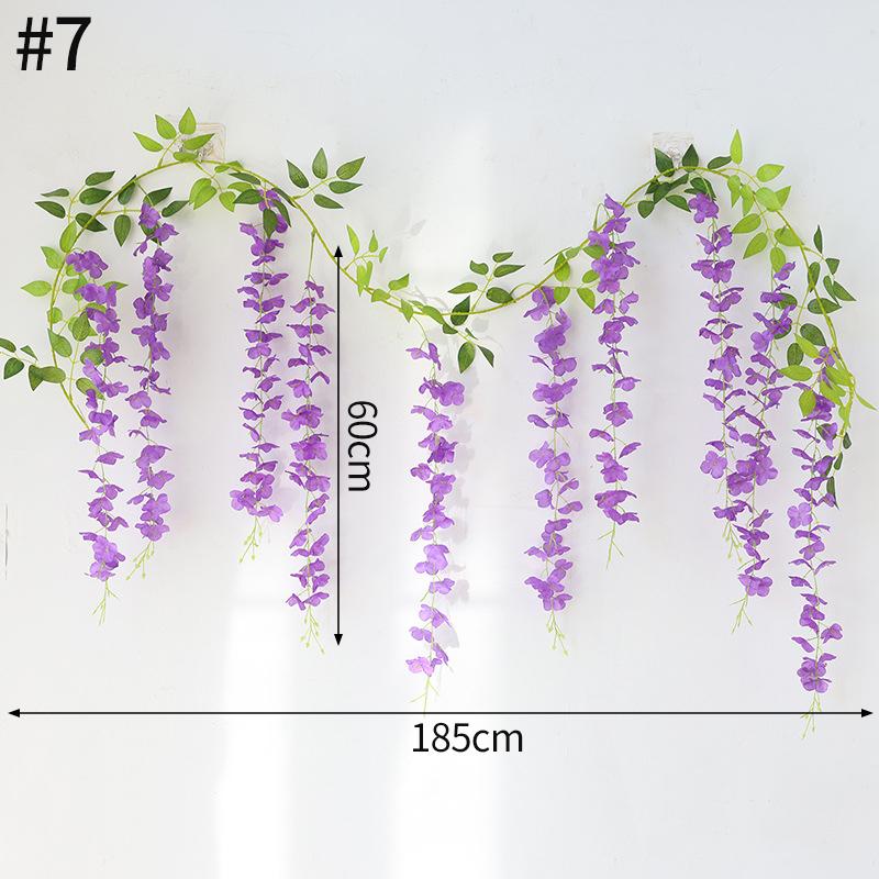 Artificial Plant Accessorie Eternal Violet Flower Wedding Guests Gifts Living Room Decoration Outdoor Hanging Fake Plants