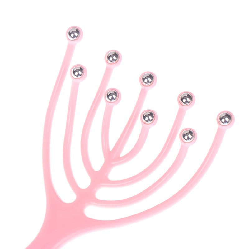Nine Claw Head Massager Head Relax Octopus Shape Scalp Relax Deep Massage Comb