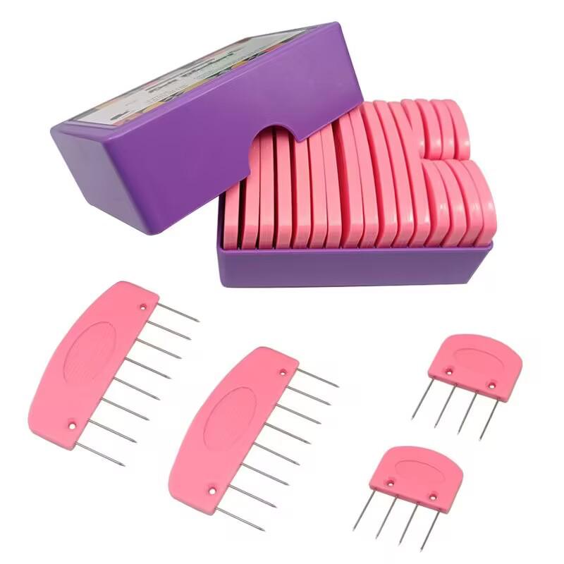 Lavender Purple Knitting Shaping Pins for Shawl and Scarf DIY
