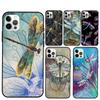 Dragonfly Phone Case For iPhone 16 Pro Max 11 12 13 Mini 14 15 Pro Max XR 15 16 Plus 16e Cover Coque