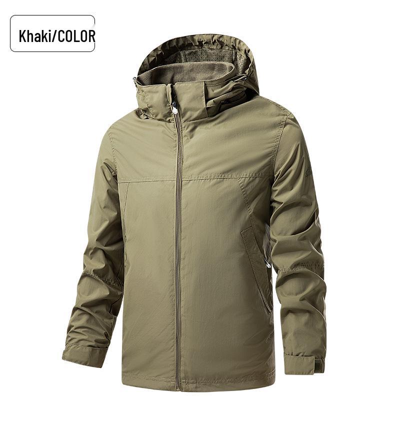 1890 Thin Waterproof Windproof Autumn Outdoor Mountaineering Jacket 8822