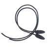2/4/10Pcs 50Cm Latex Elastic Tie Rope Easy To Use Bungee Cords Black Tie Rope For Bicycle Motorcycle Luggage Car Tarpaulin Rope