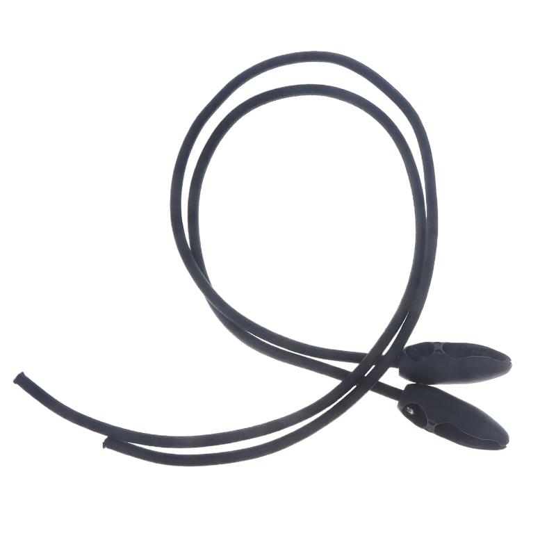 2/4/10Pcs 50Cm Latex Elastic Tie Rope Easy To Use Bungee Cords Black Tie Rope For Bicycle Motorcycle Luggage Car Tarpaulin Rope