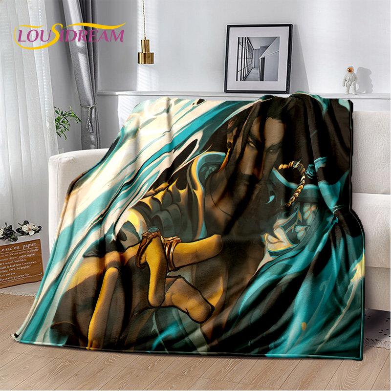 3D HD VALORANT Game Gamer Cartoon Soft Plush Blanket,Flannel Blanket Throw Blanket for Living Room Bedroom Bed Sofa Picnic Cover