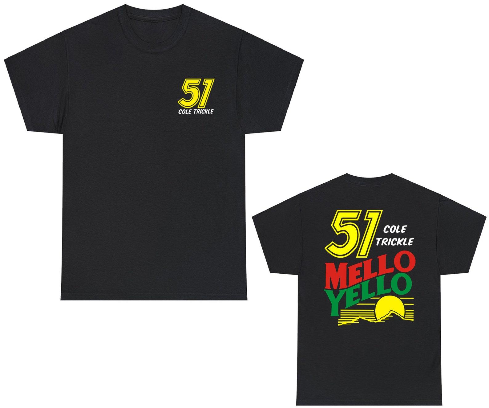Cole Trickle Mello Yello T-Shirt: Days of Thunder Racing Tee 3XL