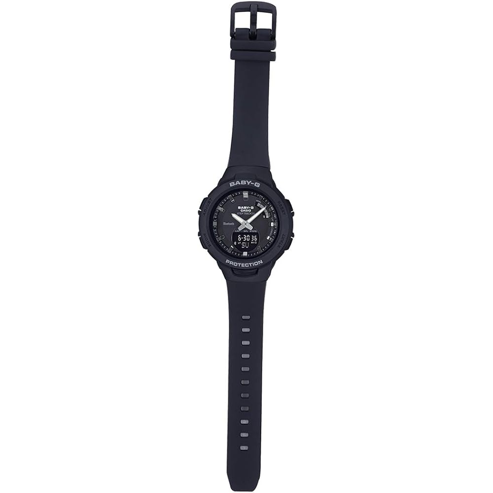 Casio Baby-G BSA-B100-1A Black Analog-Digital Casual Quartz Watch for Women