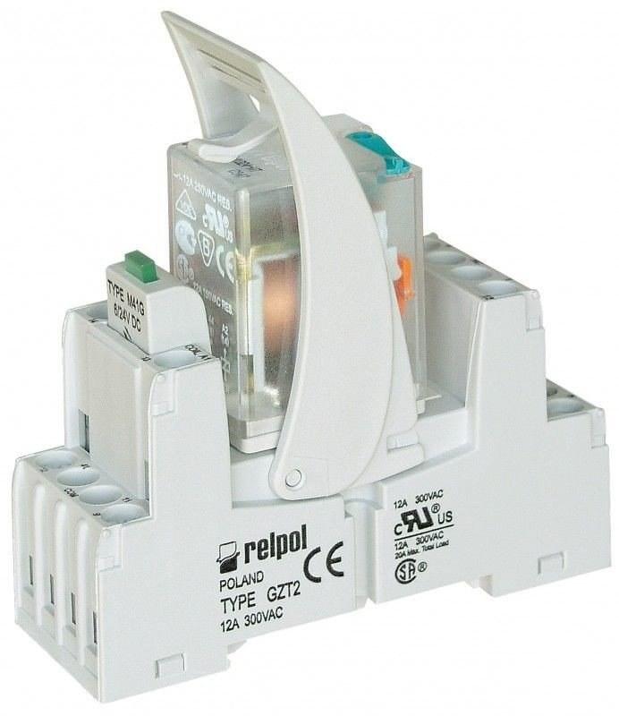 GZT2-GRAY plug socket for Relay R2