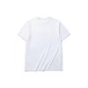 Anta Running Series Printed Letter Crew Neck Pullover Short Sleeve T-Shirt Men Tops Pure-White 152217104-2