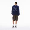 New MLB Sweatshirts Unisex Navy Blue 3AMTM0441-50NYS