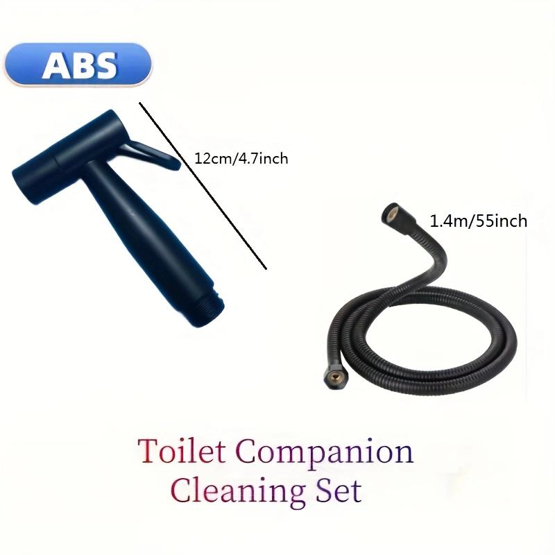 Toilet Bathroom Hand Held Bidet Spray Diaper Shower Sprayer Set Flow ABS Control Portable Shattaf Jet Douche