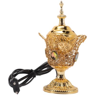 Incense Burner Electric Censer Desk Decor Table Decors Holder Middle East Indoor