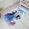 1pc Frozen Pattern Carpet Area Rug Non-slip Carpet Hand Washable Floor Mat Suitable For Living Room Bedroom Home Decor Room Decor Christmas
