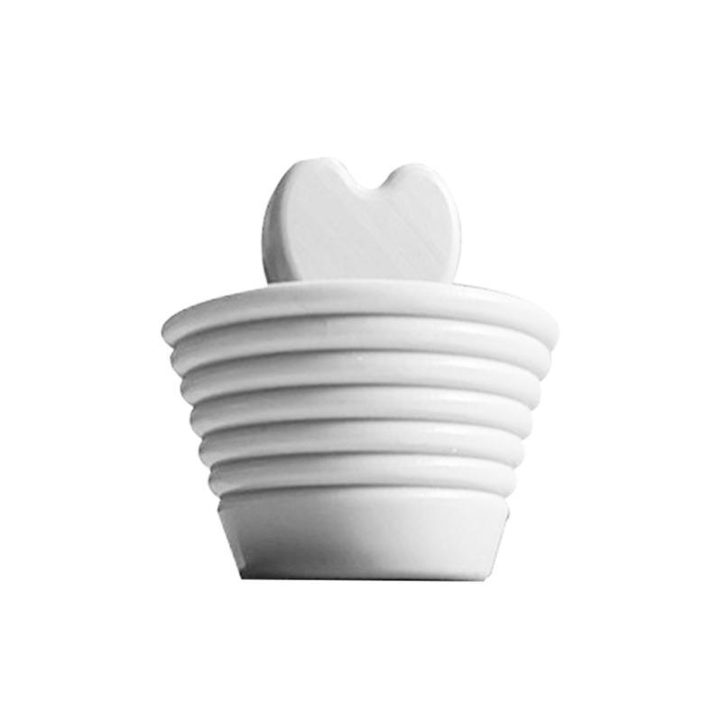 Tub Stopper Silicone Drain Stopper for Bathroom Bathtub Laundry Heart