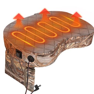 Portable Heated Stadium Seat Heated Seat Cushion 3 Level Heating Chair Pad for Camping Outdoor