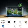 Aquarium Fish Tank Fish Tank Kit Aquatic Set With Accessories Room Desktop Decor For Beginners Guppy Jellyfish Shrimp Betta