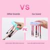 Silicone Makeup Brush Cleaning Box 2 in 1 Portable Make Up Tool Scrubber Box Two-sided Multifunction Washing Brush Pad for Women
