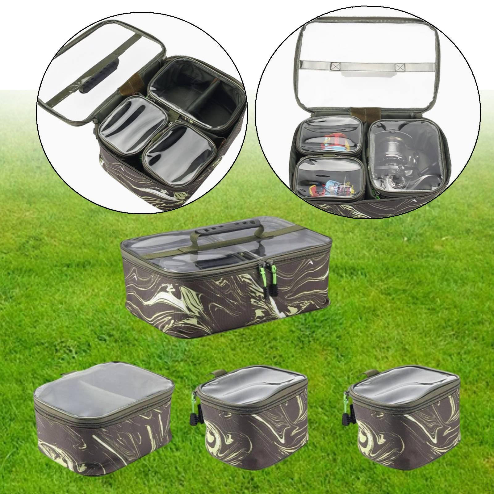 4Pcs Fishing Reel Storage Protection Bag Organizer for Fly, Reels Portable Case Gear