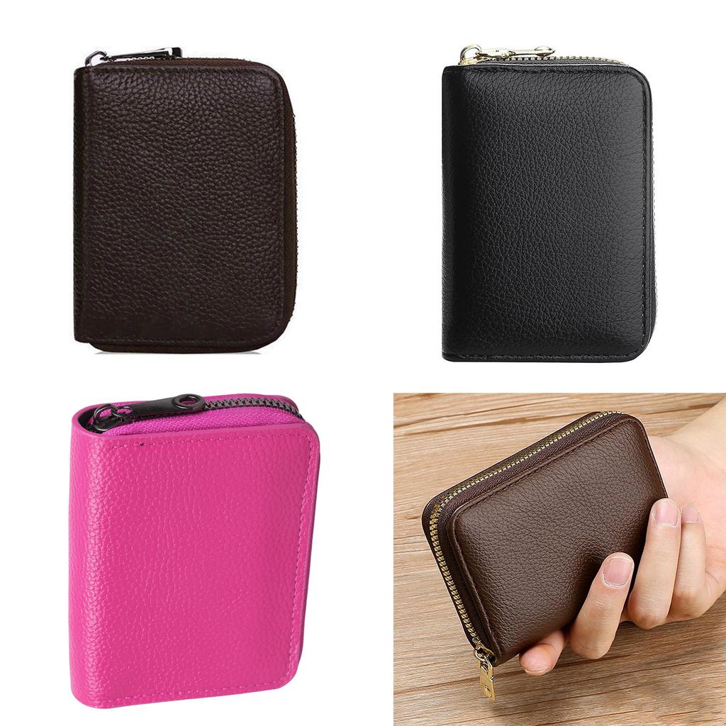 Credit Card Holder, Zippers Credit Card Wallet for Women,Small Accordion Card Cases Holder,Business Card Cases Gifts