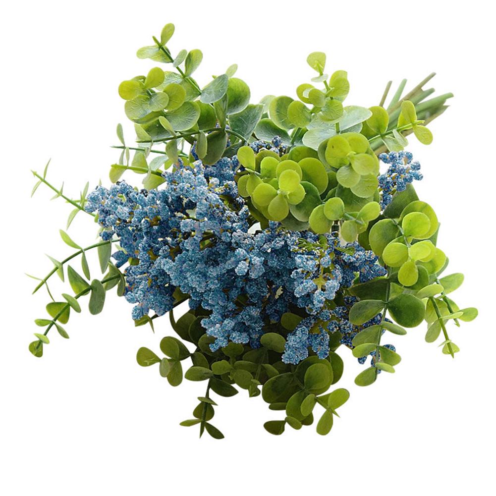 

1 букет, искусственные фрукты ванили, листья эвкалипта, свадебная вечеринка, домашний художественный декор, рождественское украшение синий