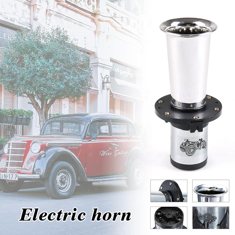 110dB Auto Lufthupe Auto LKW Modifikation Vintage 12V Klassischer Klang Hundehupe Bootsklaxon Auto Van Hupe für Ford Model T Stil