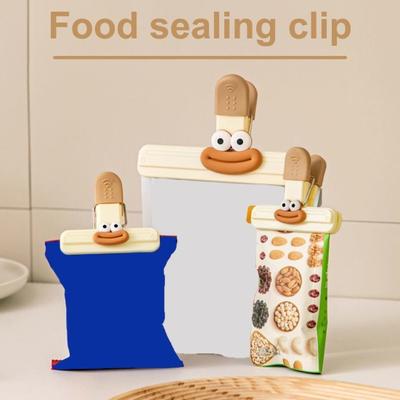 Clip Sigillanti per Alimenti Clip per Patatine Clip per Sacchetti Alimentari per Frigorifero Foto Divertenti
