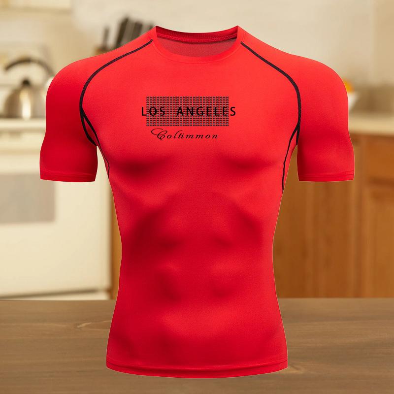 

Одежда Фитнес Компрессионная Беговая Футболка Мужская Топы Принт Летучей Мыши Футболки Мужские Быстросохнущая Спортивная Одежда для Тренажерного Зала Джерси Облегающая Футболка Для XXXL