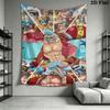 One Piece Adventure Begins Tapestry Background Cloth Wallmounted Background Wall Hanging Cloth Background Cloth Homestay Soft Decoration Tapestry