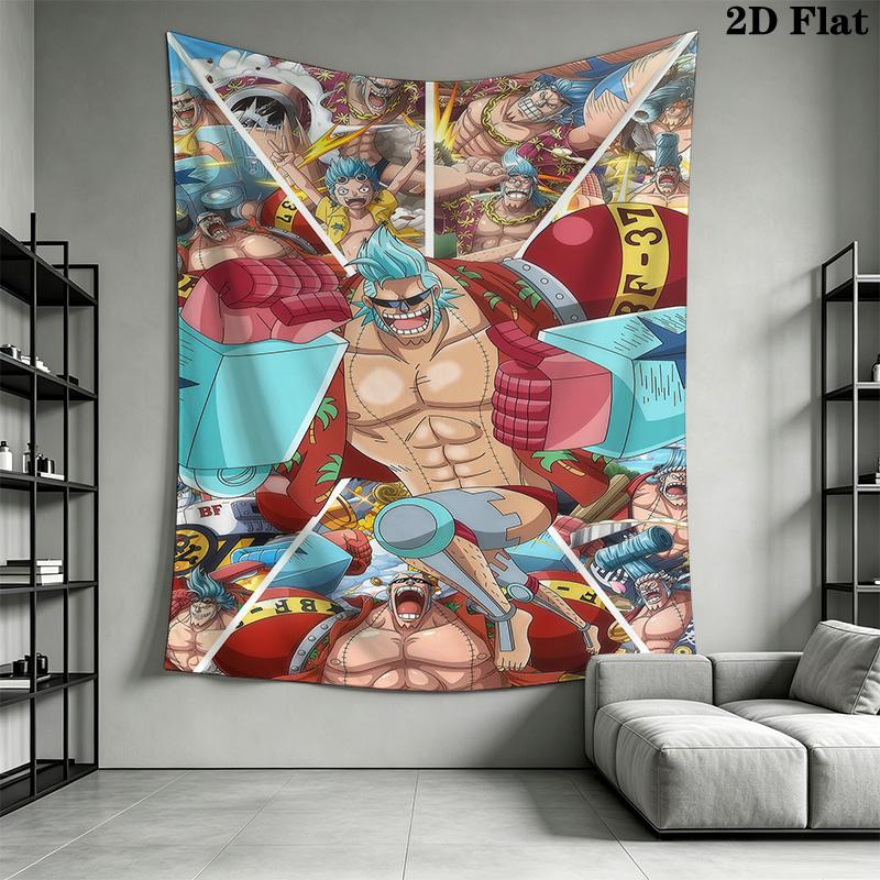 One Piece Adventure Begins Tapestry Background Cloth Wallmounted Background Wall Hanging Cloth Background Cloth Homestay Soft Decoration Tapestry
