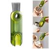 Cup Brush Soft Food-Grade Bristles Extended Non-Slip Handle 3 in 1 Cleaning Brush Cups Glasses Baby Bottles Cleaning Tool