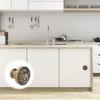 Head Pull Handle Zinc Alloy Drawer Knob Furniture Cabinet Hardware Wardrobe Door Handles Bookcase Shoe Cabinets