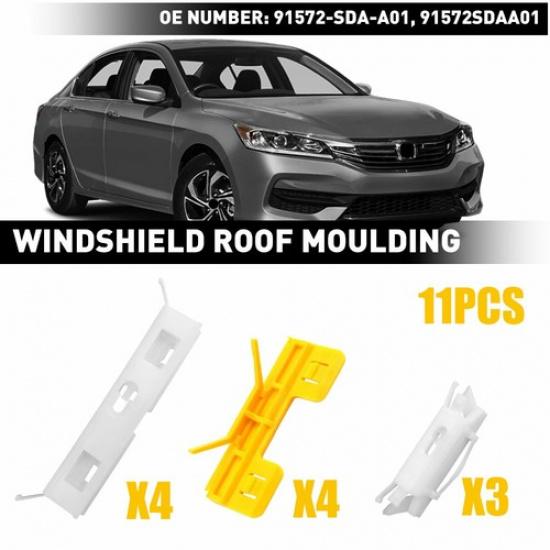 Ремонтный набор фиксаторов молдинга крыши и лобового стекла для Acura TSX 2004-2008 2005 2006 07
