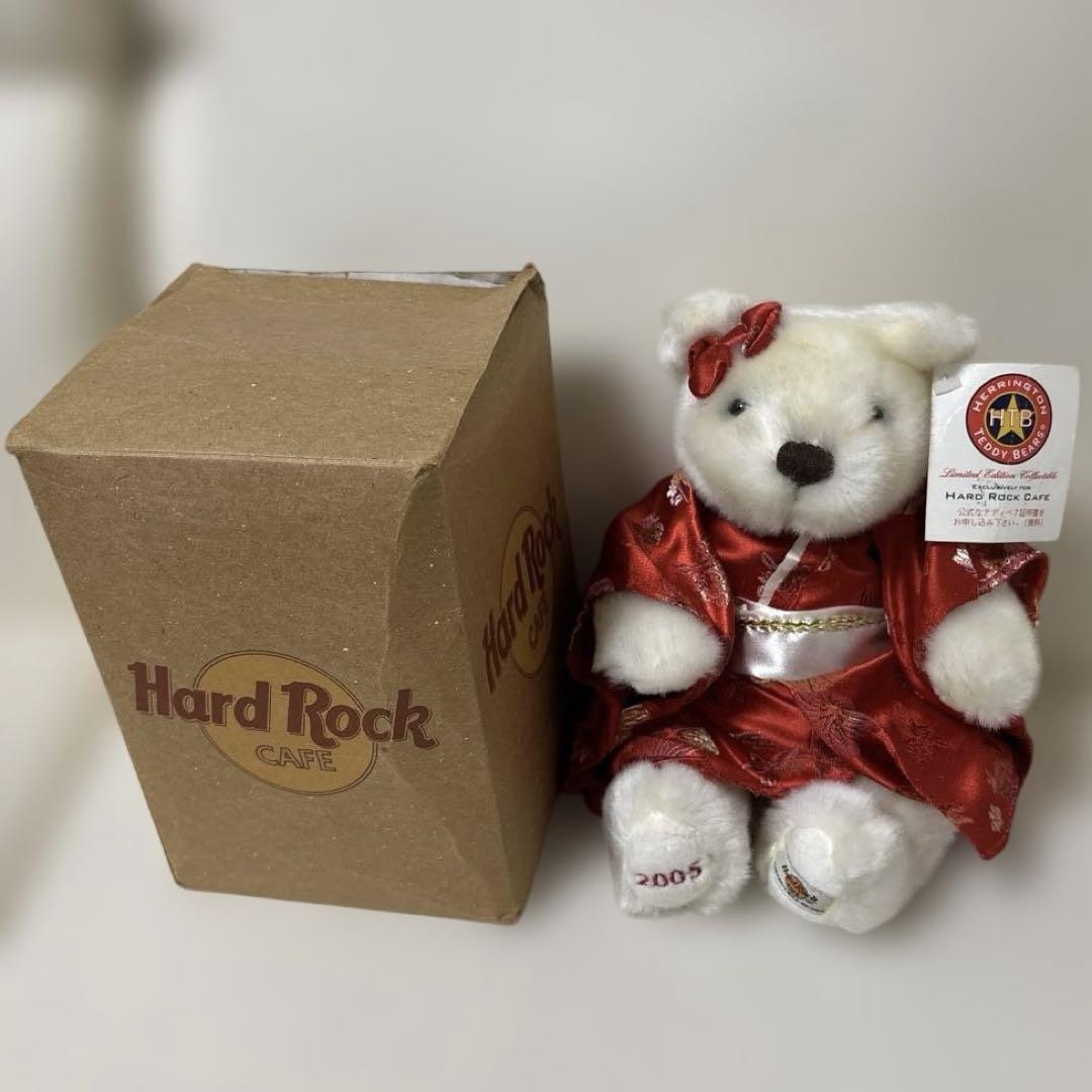 

[USED] Hard Rock Cafe Teddy Bear