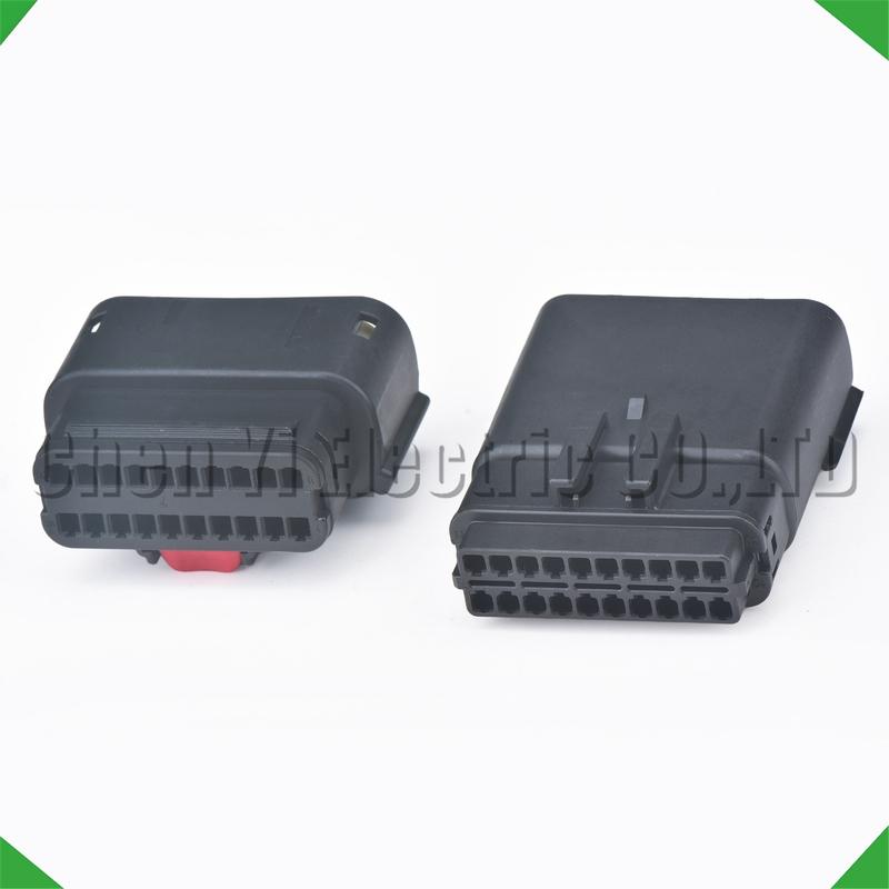 20 Pin Automotive Connectors Light Lamp Seat Wire Harness Plug 33482-2132 33472-2001 for Ford Mondeo EDGE Buick Chevrolet
