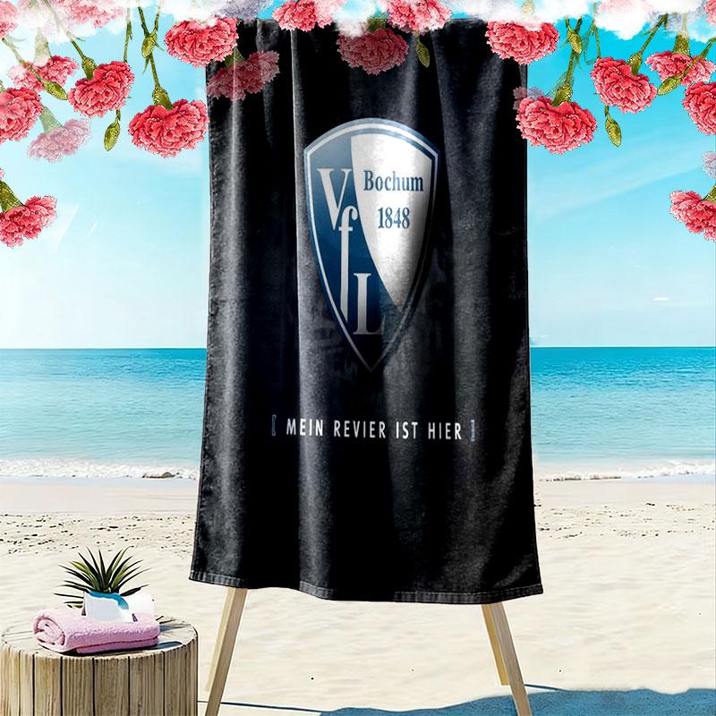 Asciugamano da Spiaggia VfL Bochum, Grande Morbido Asciugatura Rapida per Spiaggia Campeggio Nuoto