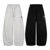 Unisex Gothic Cross Print Wide Leg Sweatpants Streetwear Loose Fit Casual Pants Dance Daily Wear