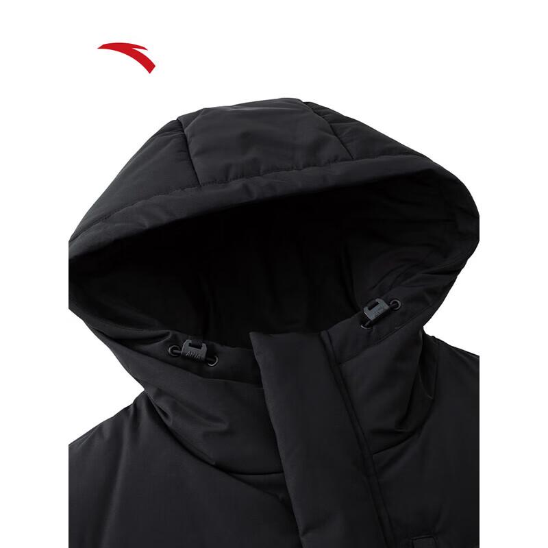 ANTA Men's Long Hooded Winter Down Jacket