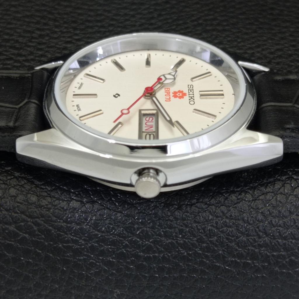 VINTAGE REFURBISHED SEIKO EXPO 70 AUTOMATIC 6309A JAPAN MENS WATCH A441921-9