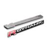 R DYNAMIC Bar Emblem für Range Rover Velar Sport Edition Auto Styling Kotflügel Logo Untere Seitentür Schwarz Silber Dekoration Aufkleber