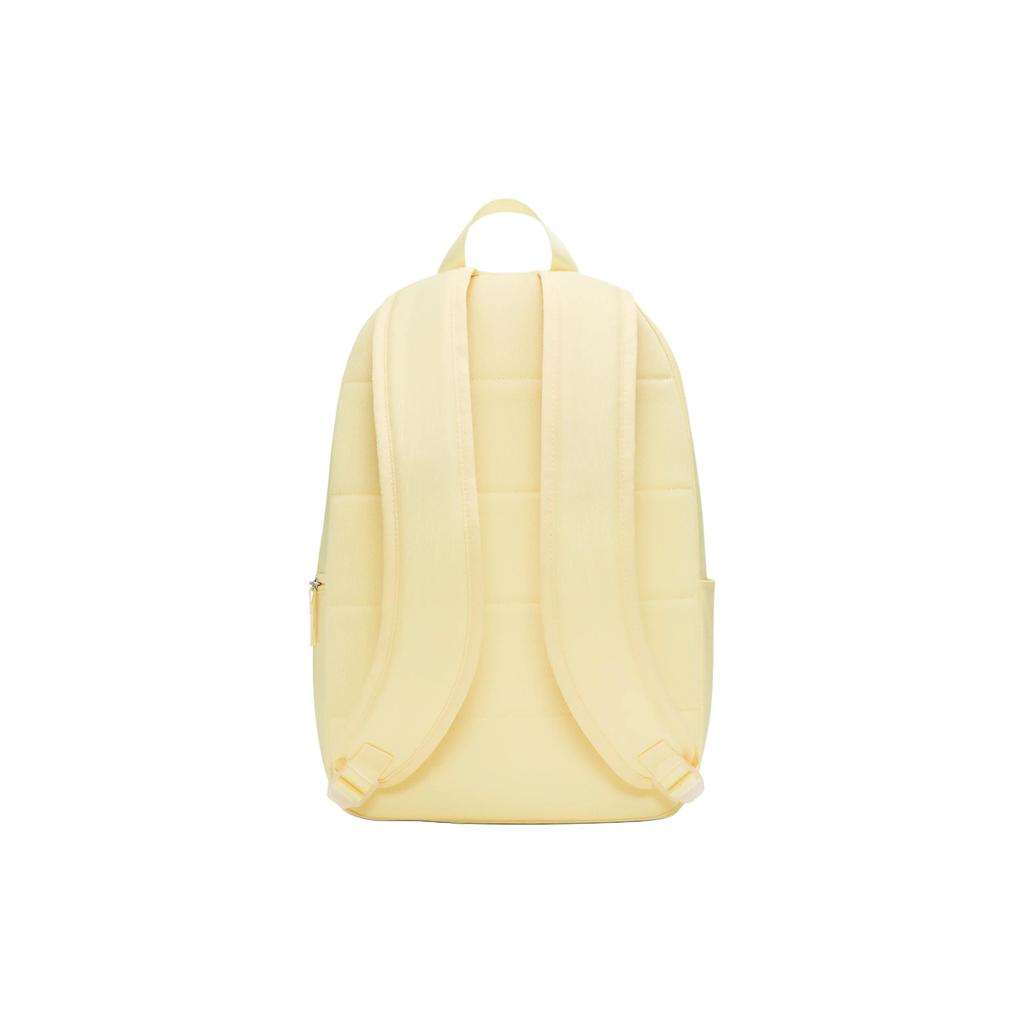 Nike Heritage Casual Sports Large Capacity Zipper Fabric Backpack Unisex Backpack Light-Laser-Orange Light-Silver FB3040-826