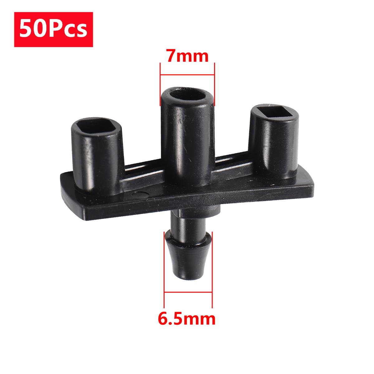 

G-Shaped 4/7mm Interface Atomization Refraction Nozzle Kit 360 Degree Rotating Sprayer Head Garden Irrigation Cooling Sprinkler