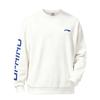 Li-Ning Warm Fleece Crew Neck Logo Pullover Long Sleeve Sweatshirt Unisex Sweatshirt AWDYE67-3