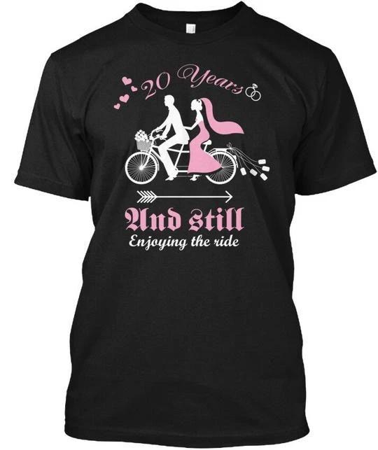 

20th Wedding Anniversary Gift TTshirt Made in the USA Size S to 5XL S