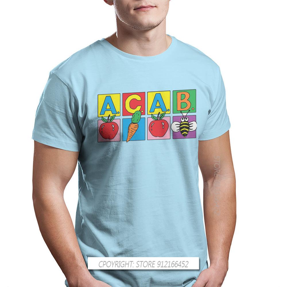 

ACAB Дитяча Чоловіча Футболка Гей Лесбі Гомосексуал ЛГБТ Місяць Гордості Паради Футболка з Тканини Смішні Подарунки на День Народження 4XL