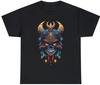 Mayan Skull Mask Shaman Aztec Warrior Ancient Devil T-Shirt Unisex Cotton Tee